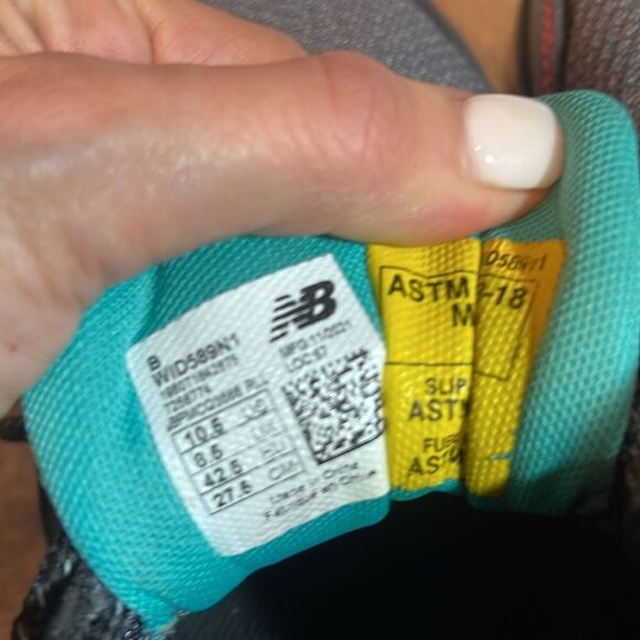 New Balance Women’s 589V1, Gray Composite Toe Shoes, Size 10.5 M - Picture 6 of 11